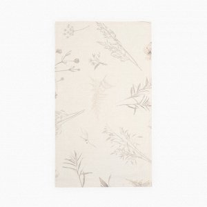 Полотенце Этель "Flower herbarium"  40х73 см, 100% хл, репс 186 г/м2