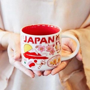 STARBUCKS Been There Series JAPAN Coffee Mug  - керамическая кружка из серии "Я там был" Япония