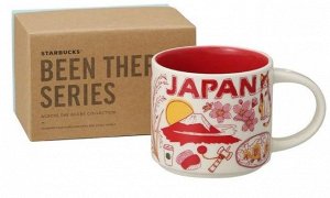 STARBUCKS Been There Series JAPAN Coffee Mug  - керамическая кружка из серии "Я там был" Япония