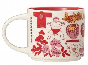 STARBUCKS Been There Series JAPAN Coffee Mug  - керамическая кружка из серии "Я там был" Япония