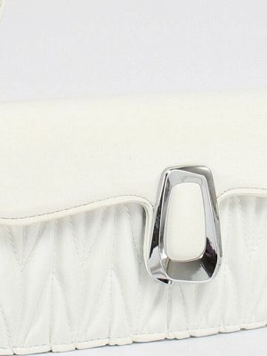 Сумка женская искусственная кожа Ch&K-6233,  1отд,  плечевой ремень,  белый 260029