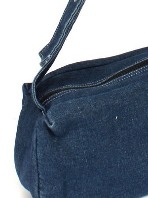 Сумка женская текстиль JN-76-8171,  1отд,  плечевой ремень,  синий джинс 260082