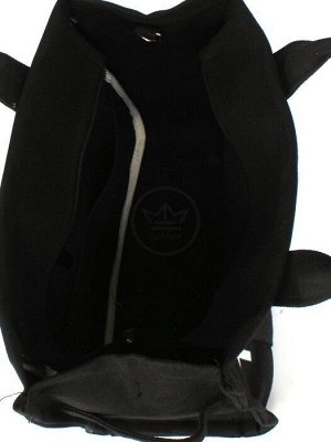 Сумка женская текстиль JN-9009,  1отдел,  плечевой ремень,  черный 260096