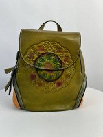 Сумка рюкзак женская. Натуральная кожа