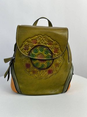 Сумка рюкзак женская. Натуральная кожа