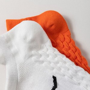 Мужские спортивные носки укороченные, оранжевый
