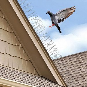 Отпугиватель для птиц, 33x10 см, шипы противоприсадные 39 шт., 3 ряда, Greengo