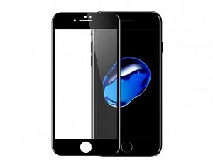 Защитное стекло iPhone 7/8 Plus 3D черный (тех упак)