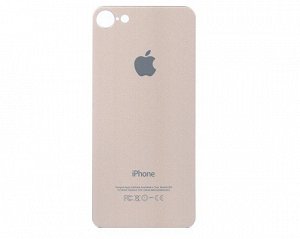 Защитное стекло iPhone 7/8 color 2.5D золото, заднее