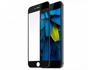 Защитное стекло iPhone 6/6S Plus 6D черное