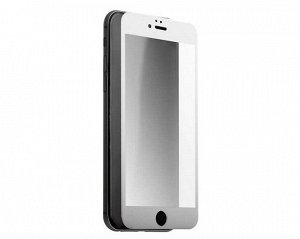 Защитное стекло iPhone 6/6S Plus 5D матовое (белое)