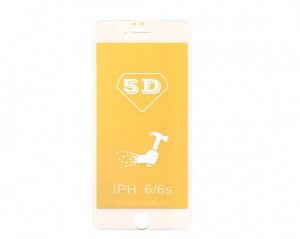 Защитное стекло iPhone 6/6S Nano (белое)