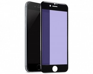 Защитное стекло iPhone 6/6S Anti Blue-Ray (тех упак) черное