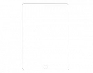 Защитное стекло Apple iPad Air/Air2 (тех упак)