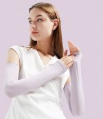 Митенки для рук спортивные женские, цвет сиреневый