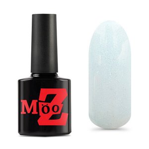 Гель-лак MOOZ №288 "Freya" (светло-голубой с мельчайшей голографической и зелёной блёсткой) NEW!