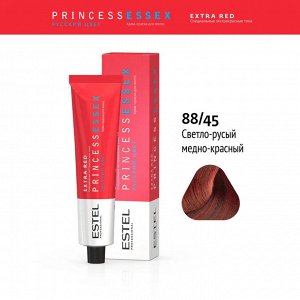 Эстель Крем краска для волос ESTEL PRINCE Extra Red, 88/45 Светло-русый медно-красный