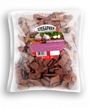 Гренки бородинские ХЛЕБАРИКИ 1000гр чеснок (Сиббалт)