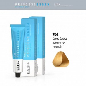 Эстель Крем краска для волос ESTEL PRINCE, S-OS 134 Супер блонд золотисто-медный ,100мл