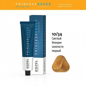 Крем краска для волос ESTEL PRINCE, 10/34 Светлый блондин  золотисто-медный, 100 мл