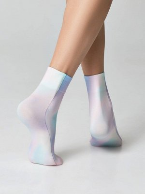 Носки женские плотные с рисунком «Hologram»