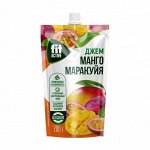 Джем мармеладный со стевией манго-маракуйя 200 гр