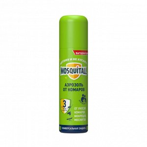 Средство от комаров Москитол Универсальная защита аэрозоль MOSQUITALL 150 мл
