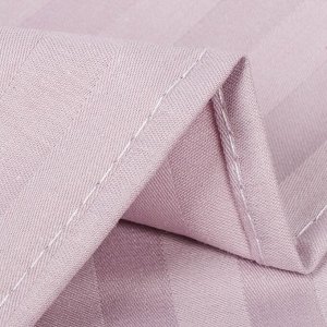 Наволочка 2 шт, Monocolor, страйп-сатин, 100% хлопок, 70 х 70 см, сирень, 140 г/м2, 4308