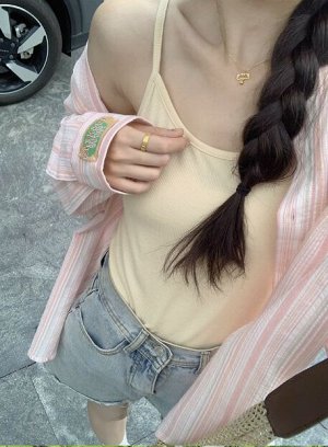 Рубашка женская, в полоску