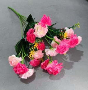 Искусственные цветы "Букет Гвоздик 5"