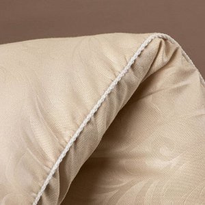 Одеяло 2-спальное, 172х205 см, Овечья шерсть, 400 г/м2, зимнее, чехол микрофибра, кант