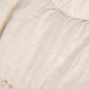 Одеяло 1.5-сп, 140х205 см, Овечья шерсть, 400 г/м2, зимнее, чехол микрофибра, кант