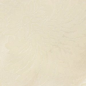 Скатерть 137х183 см, 100% полиэстер, Люкс, бежевая, Y8-2730