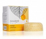 Натуральный твердый шампунь Sharme Hair Mango с маслом манго, увлажняющий, 50 г