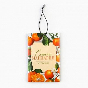 Ароматизатор для дома (саше) «Сочный мандарин», 10 гр.