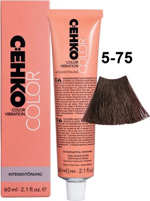 Сенко Тонирующая крем Сенко Краска для волос 5/75 Темно ореховый 60 мл C:EHKO Color Vibration