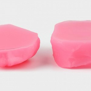 Молд для заливки «Листопад», силикон, 7,2x5,4 см, розовый