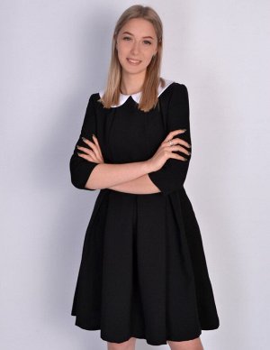 Школьное платье: Анна подростковое черное