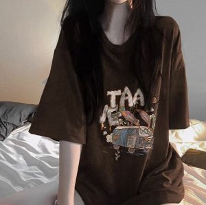 Футболка женская, хлопок