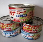 Мясо тунца, консервы из Японии