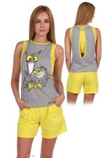 Костюм-тройка летний с шортиками КД73КД73