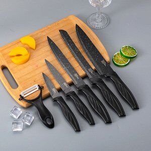 Набор кухонных ножей 6шт