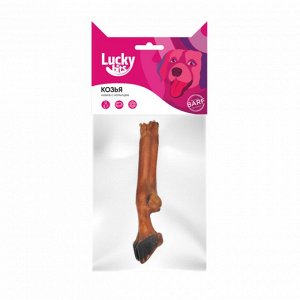 Лакомство для собак Lucky bits козья ножка с копытцем,80- 100 г