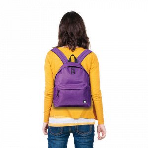 Рюкзак BRAUBERG универсальный, сити-формат, один тон, фиолет