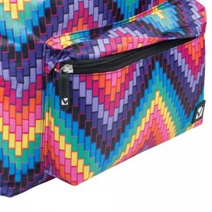 Рюкзак BRAUBERG универсальный, сити-формат, разноцветный, Ре