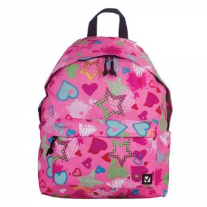 Рюкзак BRAUBERG универсальный, сити-формат, розовый, Мечта,