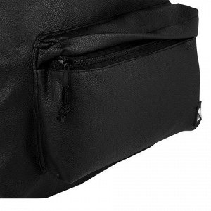 Рюкзак BRAUBERG универсальный, сити-формат, черн, кожзам, Се