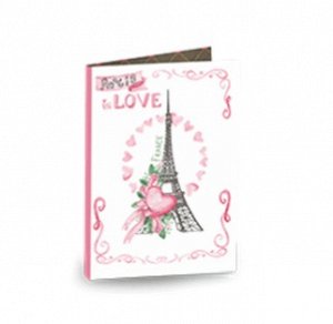 Мини-открытка "Любовь (эйфелева башня)"