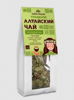 Алтайский травяной чай "Продлевающий жизнь" с саган -дайля, 100 г.