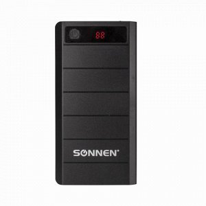 Аккумулятор внешний SONNEN POWERBANK V59, 20000 mAh, 2USB,ли